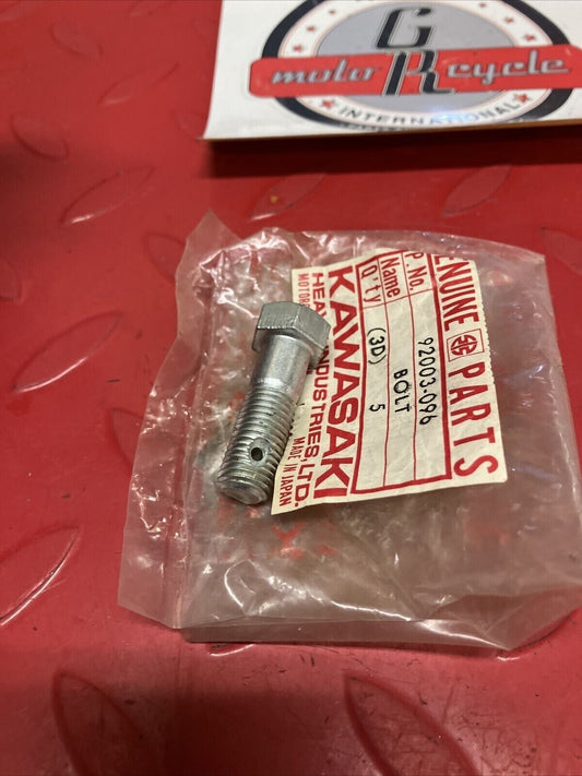 NOS KAWASAKI BOLT 92003-096 K18