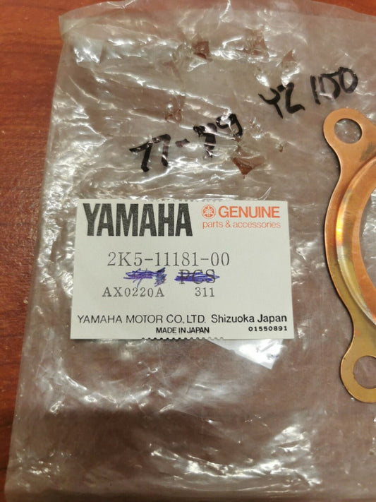 NOS Yamaha YZ100 CYLINDER HEAD GASKET 2K5-11181-00-00 SUB. 31J-11181-00-00 Y95