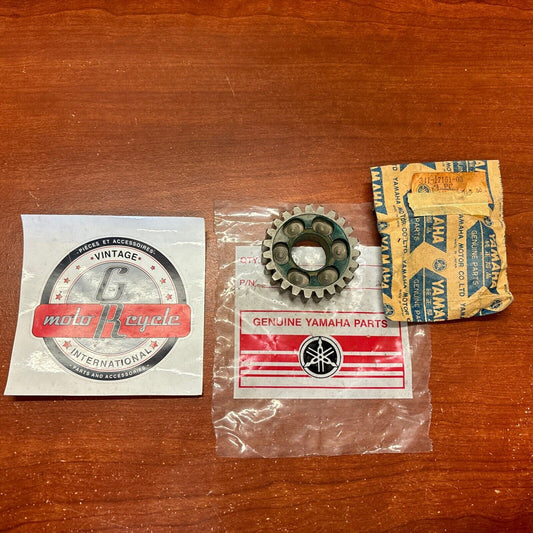 NOS Yamaha TX650 TX750 XS1 5TH PINION GEAR 341-17151-03 SUB 341-17151-02-00 Y172
