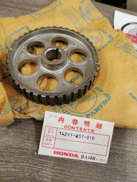 NOS HONDA GL1000 1975 - 1979 PULLEY 14211-657-010 SUB 14211-PC1-000 H77