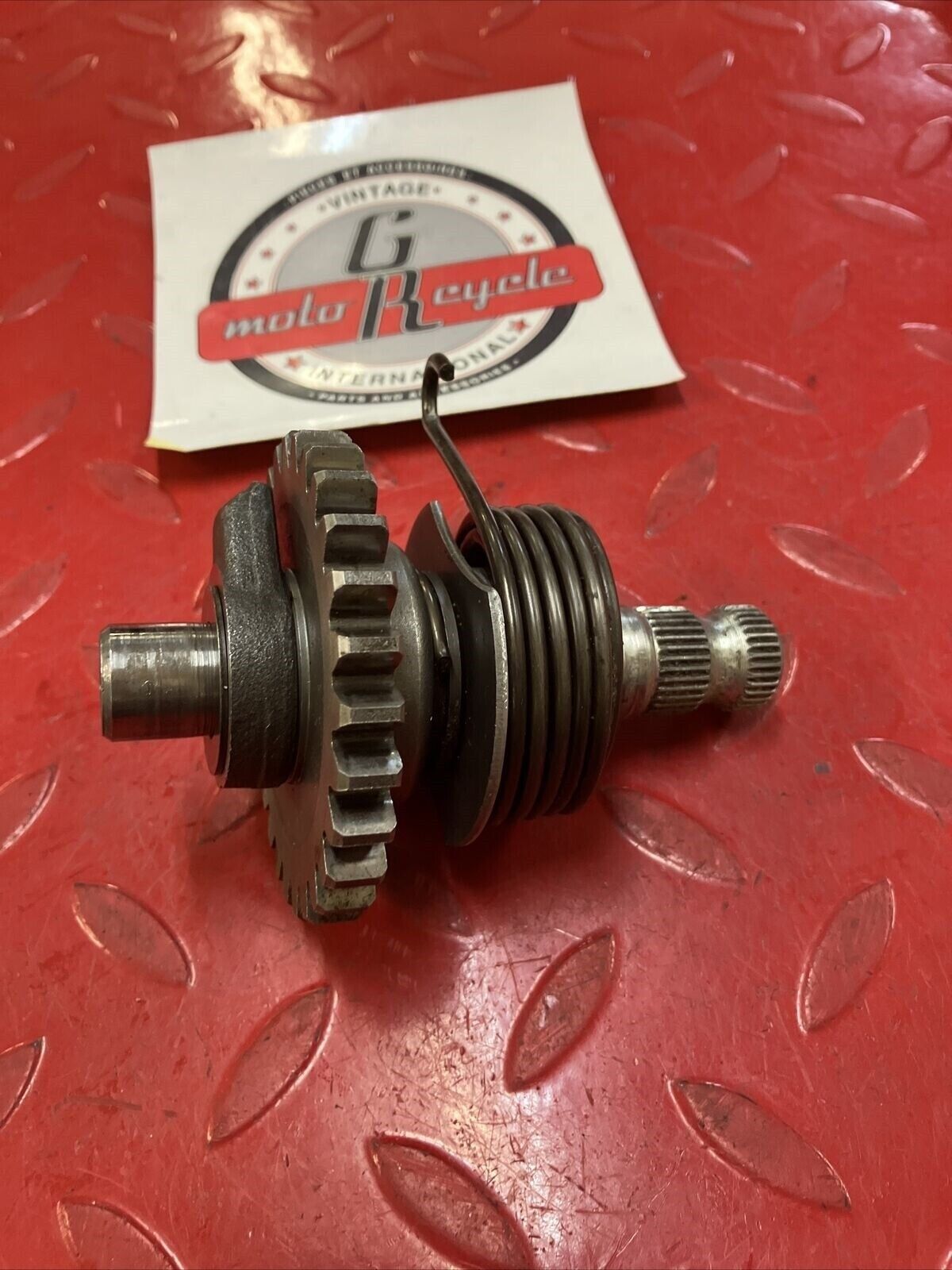 Yamaha RD400 1977 kickstarter kick starter shaft spindle gear 278-15660-01-00