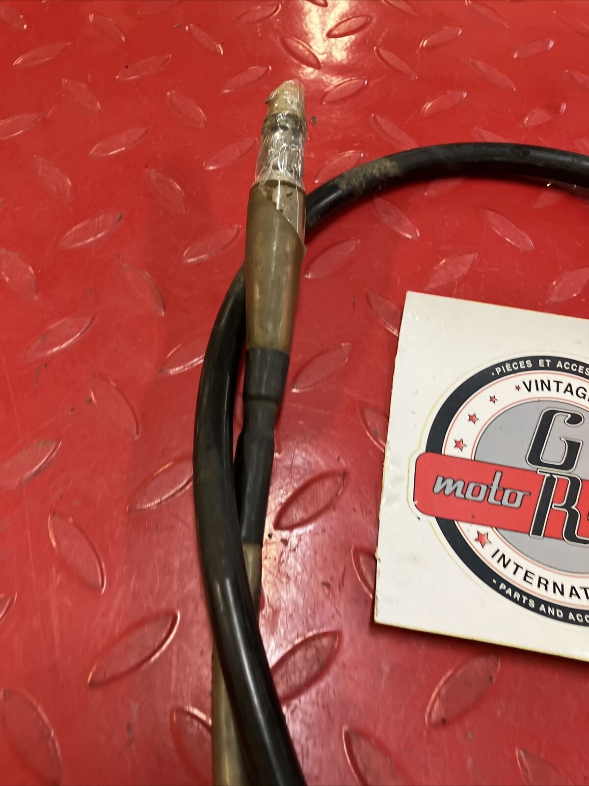 Suzuki RM125 1993 Front brake hose line