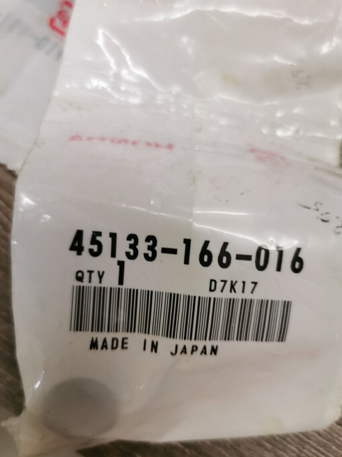NOS HONDA  CR80R PIN BOOT 45133-166-016 H52