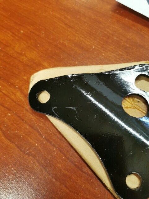 NOS Honda CB500 K0 K1 K2 P CB550 LEFT MUFFLER BRACKET A SUB. 18435-323-020 H71