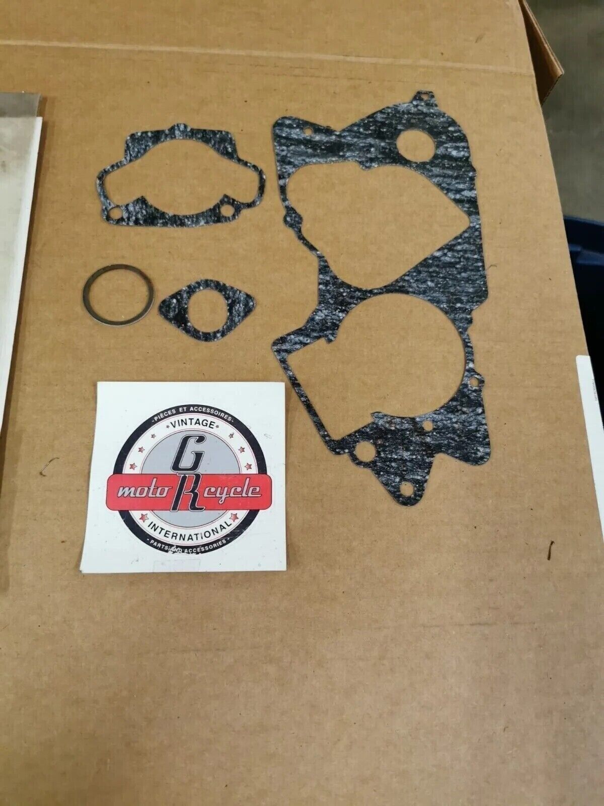 NOS NOBORU SUZUKI TS125J GASKET KIT INCOMPLETE SET J49