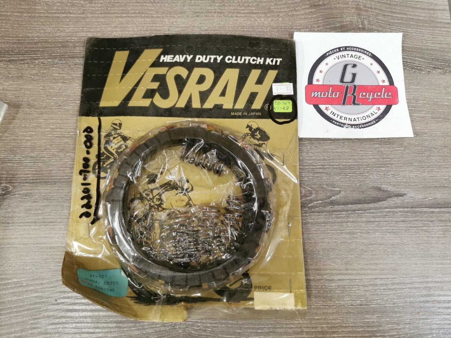 NOS VESRAH CB750 K1 K8 HEAVY CLUTCH FRICTION SET QTY7 AT-101 J30