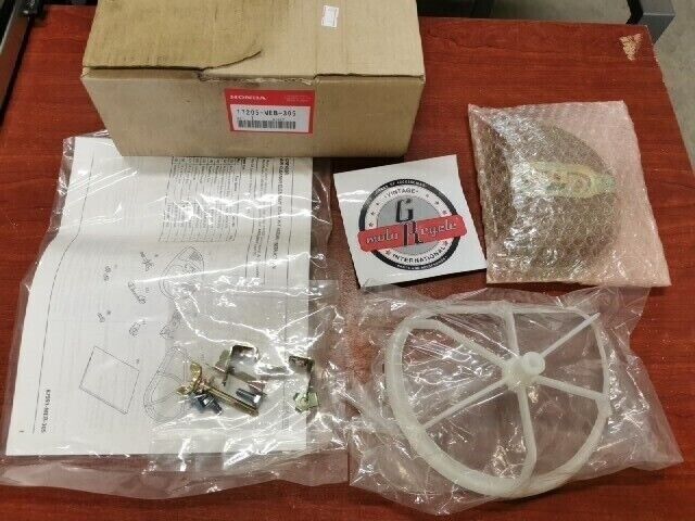 NEW NOS Honda 2002 CRF450R ELEMENT BASE AIR CLEANER KIT 17205-MEB-305 H107
