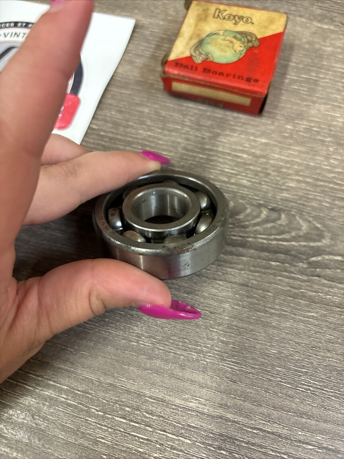 NOS KOYO BALL BEARING 51X18 6304 J62