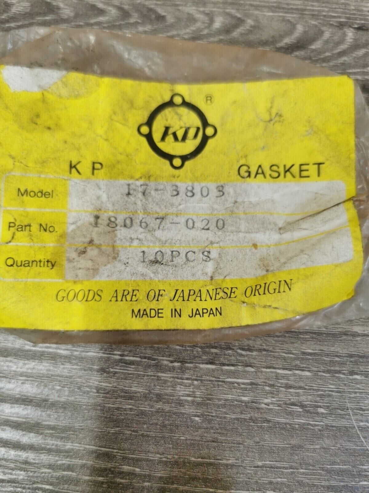 NOS KP Kawasaki KZ400A KZ400B  KZ440A KZ440G Exhaust Gasket  17-3803 J29