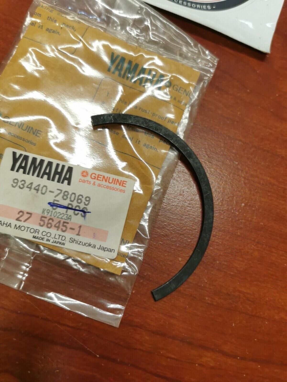 NOS Yamaha EC540 SR540 SS440 VK540 XL540 EX440 CIRCLIP 93440-78069-00 Y98