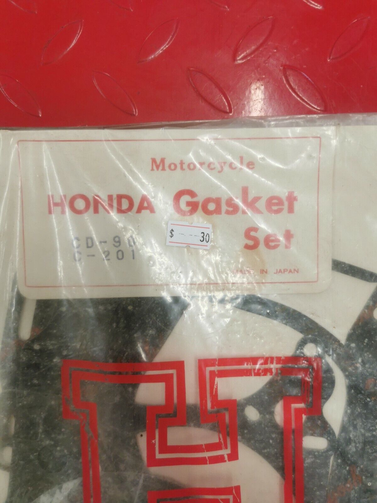 NOS Honda 90cc. CD90 C201 C90 OVERHAUL SET GASKET KIT H2