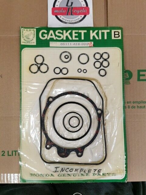 NOS HONDA CB650 1980 -1982 INCOMPLETE GASKET KIT B 06111-426-000 H100