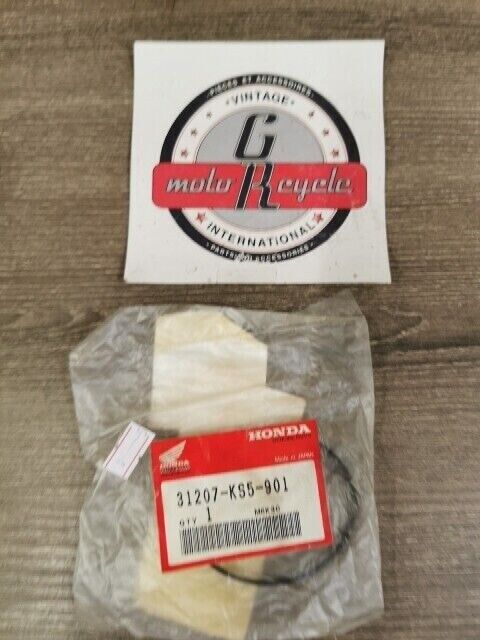 NOS HONDA CA125 REBEL 1995 VT600C TRX300EX CTX700D RING 31207-KS5-901  H105