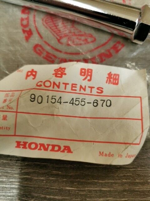 NOS HONDA CB125 1976 1978 CB175 CB200 Bolt Front Winker Arm 90154-455-670 H79