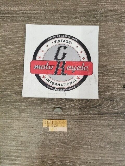 NOS YAMAHA YM1 YM1S TD1C RD400C TD3 RD250 KEY WOODRUFF 341-11545-00-00 Y188