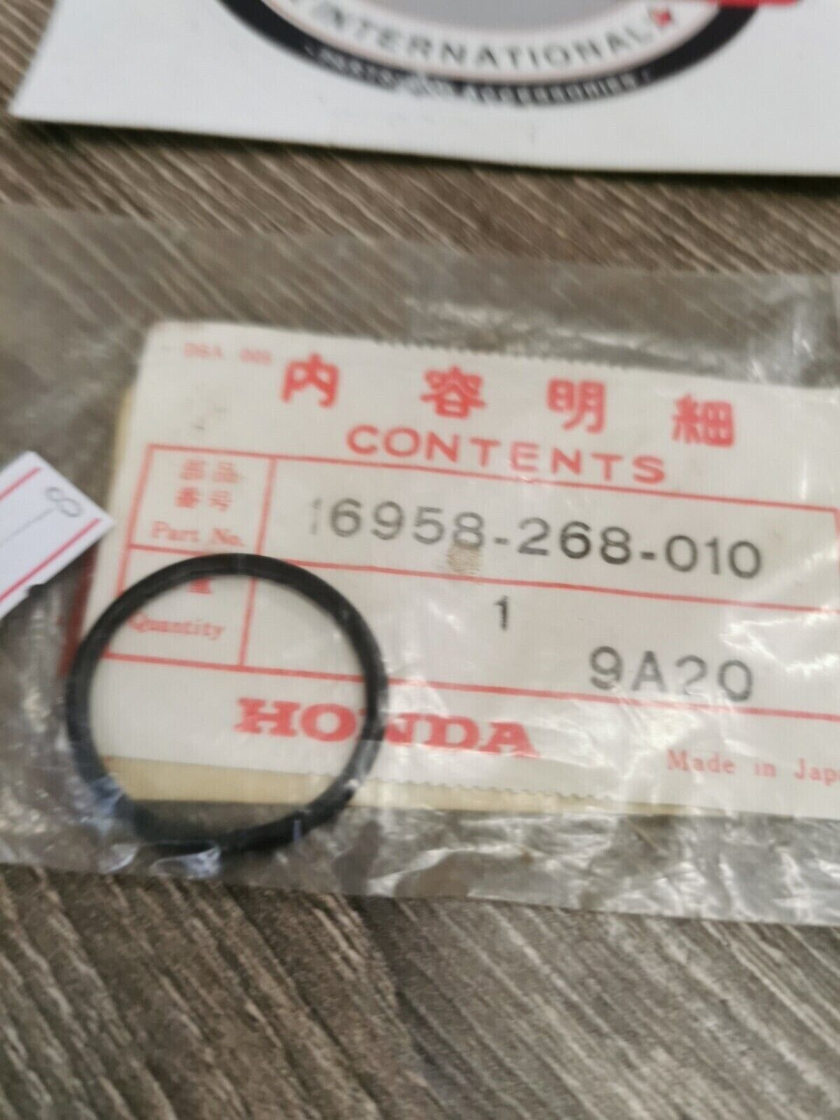 NOS HONDA CL77 GASKET 16958-268-010  H58