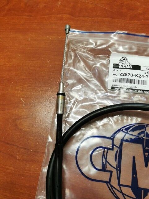 NOS Honda 1991 1992 CR125R CLUTCH CABLE 22870-KZ4-730 H80
