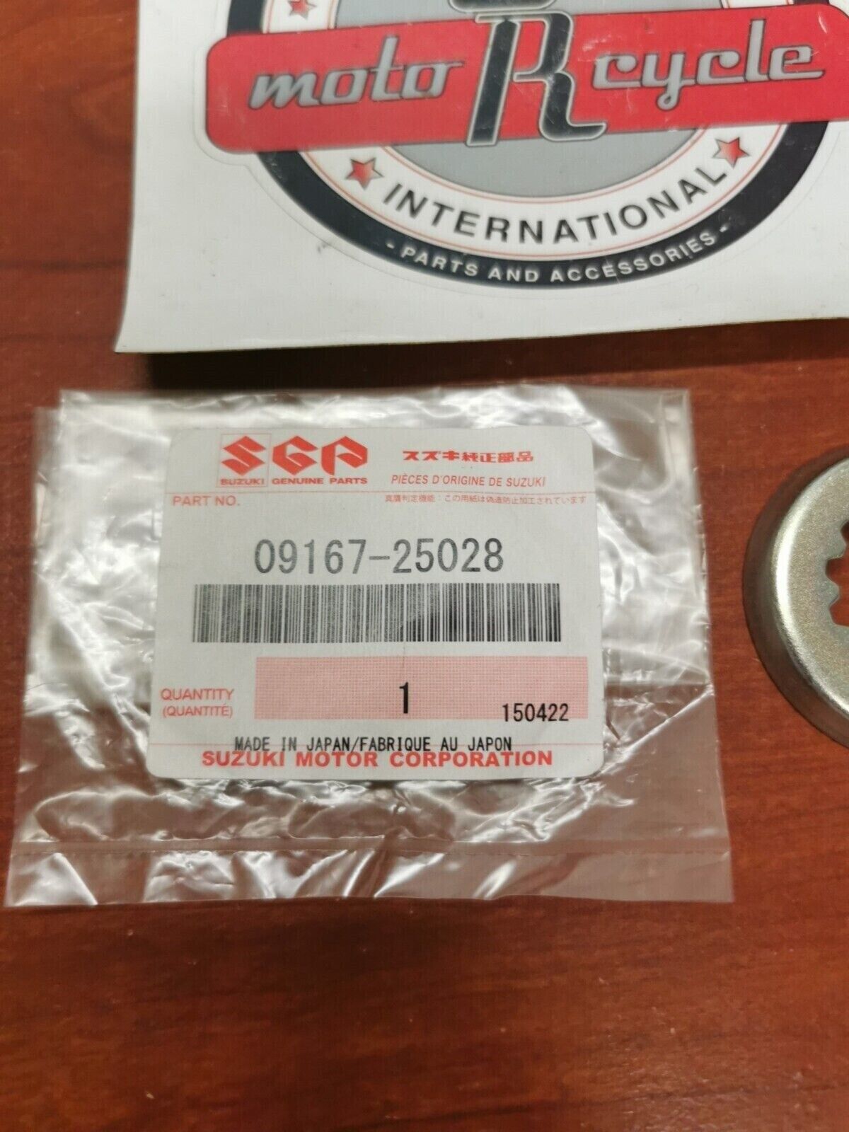 NOS Suzuki DL650 SV650 SFV650 LOCK WASHER 09167-25028 S17