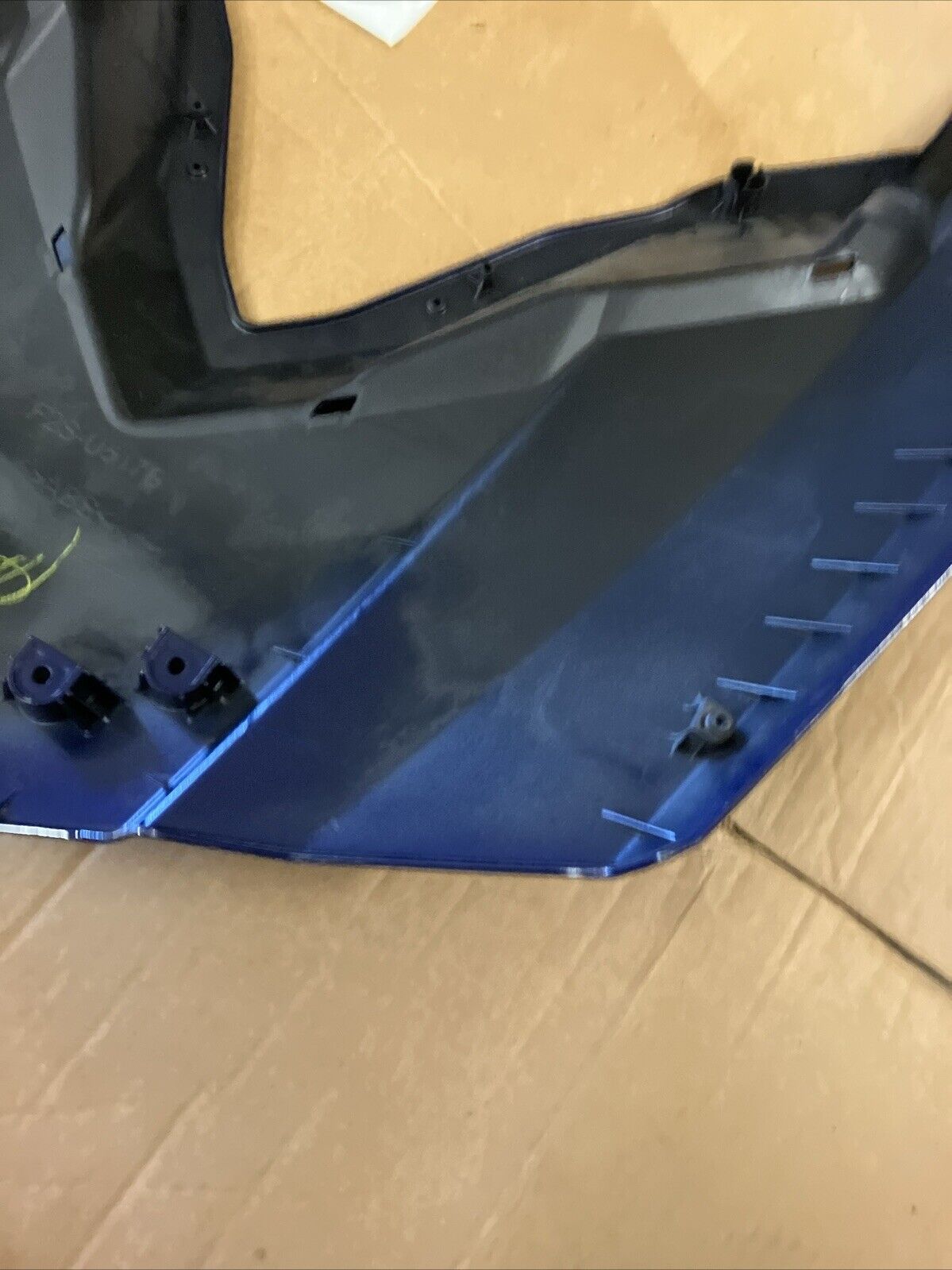 NOS Yamaha Wave Runner FX HO 2013 2014 2015 Engine hatch cover hood blue