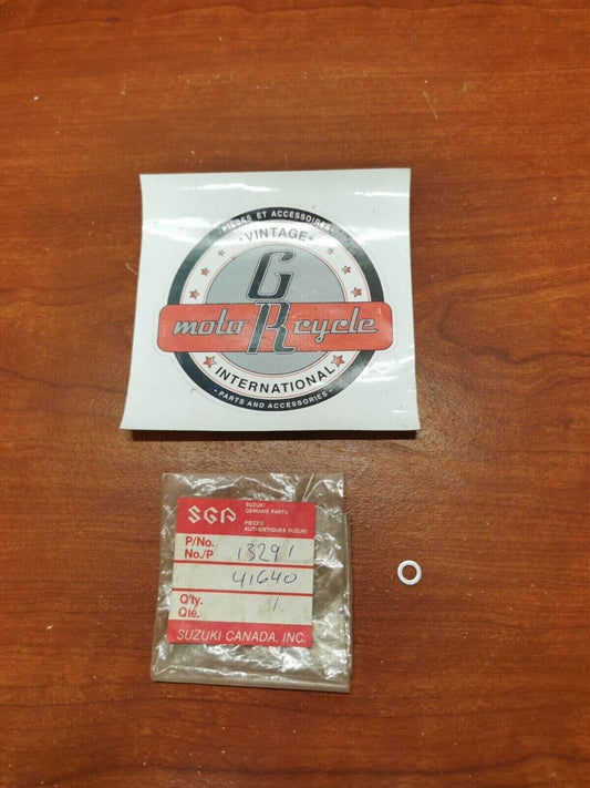 NOS Suzuki DS100 DS125 PILOT AIR SCREW WASHER 13291-41640 SUB. 13606-18E00 S17