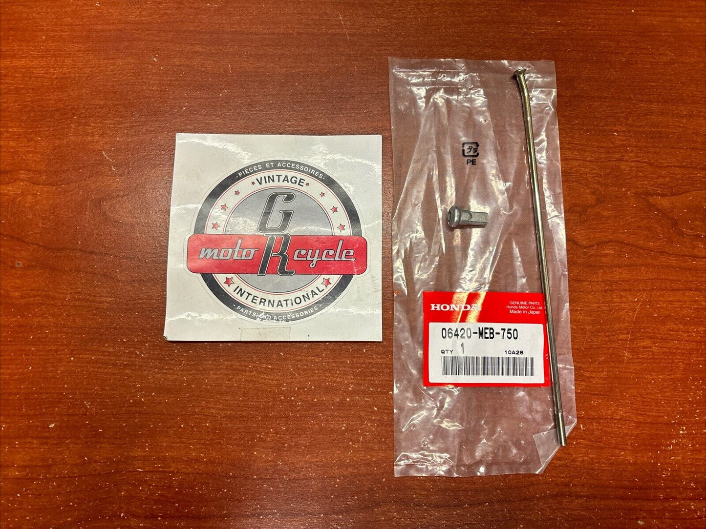 NOS Honda CR125R CR250R CRF250R CRF450R REAR INSIDE SPOKE 06420-MEB-750 H160