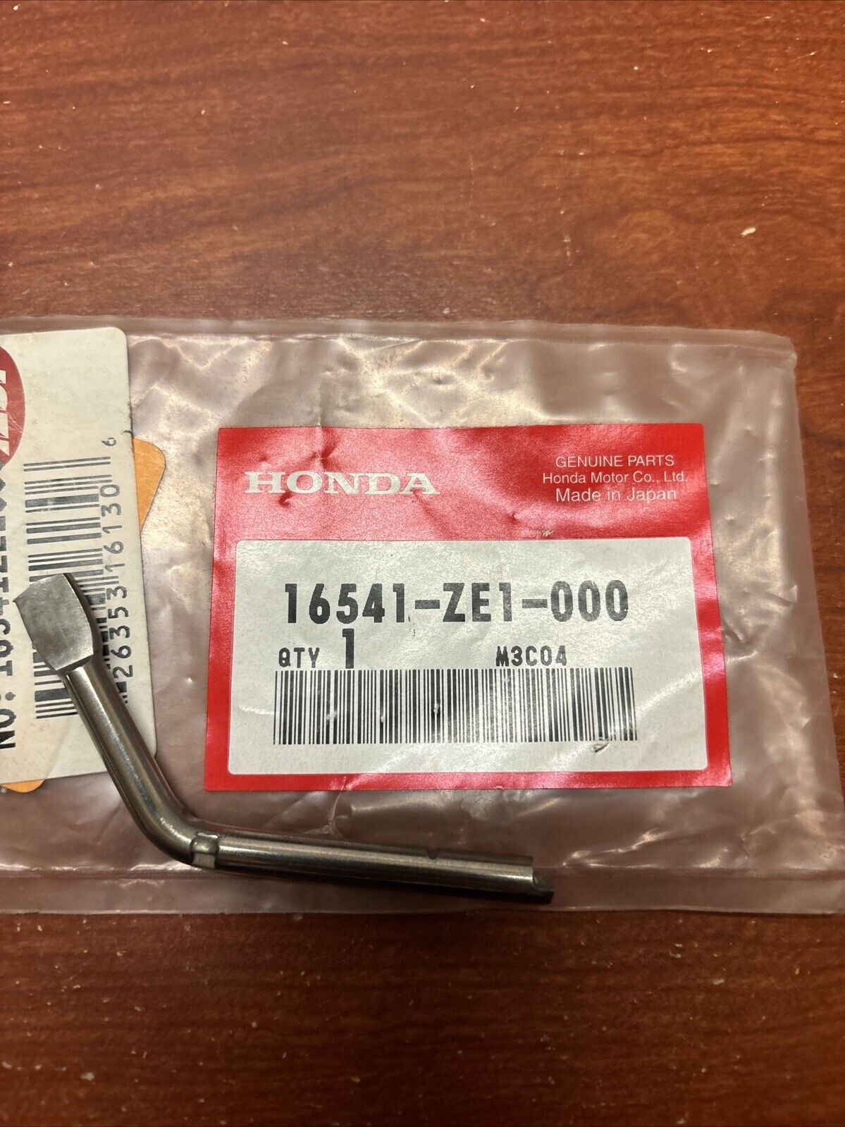 NOS Honda GX110 GX120 GX140 GX160 GX200 GOVERNOR ARM SHAFT 16541-ZE1-000 H184