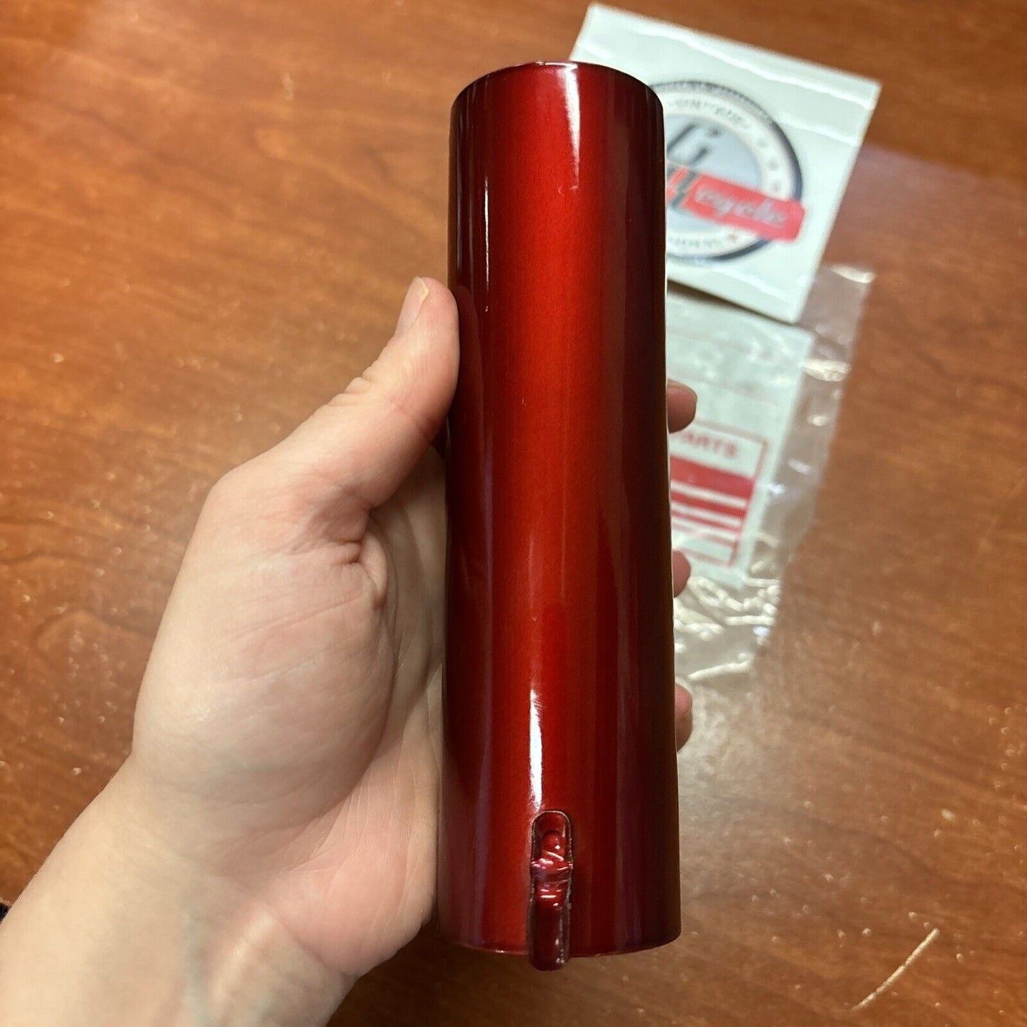 NOS Yamaha UPPER COVER KIT BRILLIANT RED 256-23121-61-63 256-23131-61-63 Y174