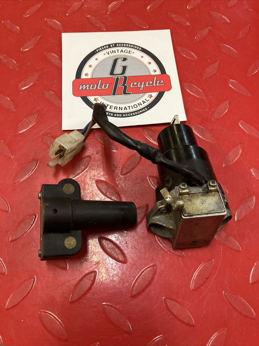 Yamaha XV500 1983 Virago 500 ignition switch helmet holder with key