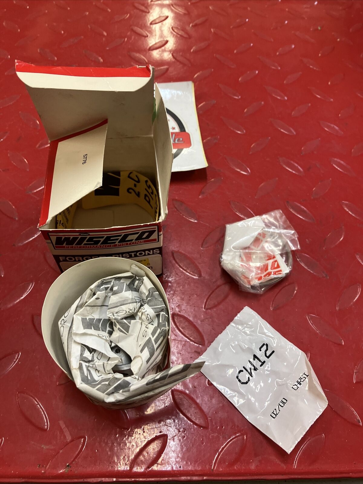 NOS Wiseco YZ80 1982 1983 PISTON RING / NO PIN 477P1 477M04725 47.25MM J5