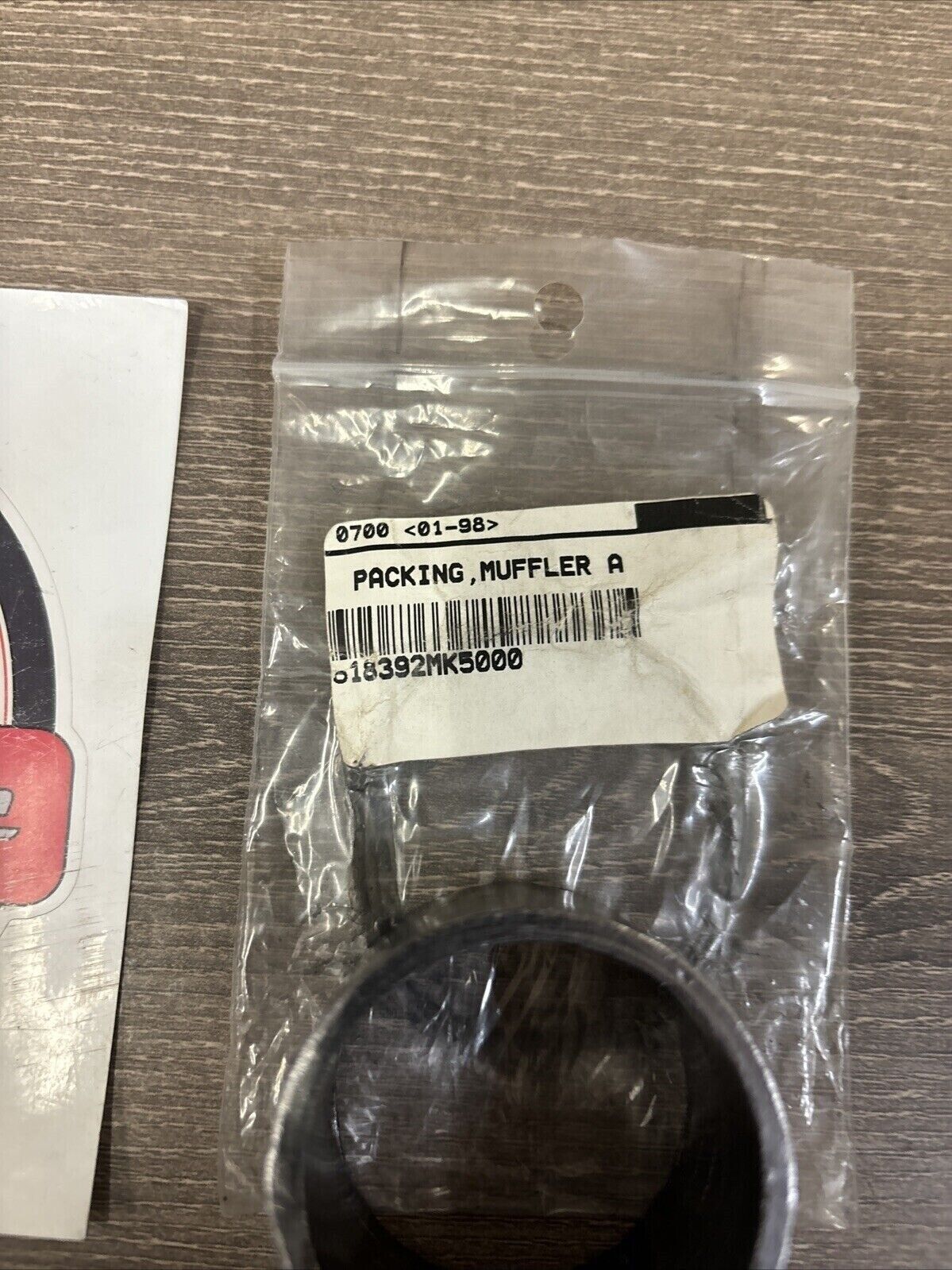NOS Honda CB400F CB450 GL1000 MUFFLER GASKET 18392-MK5-000 H120