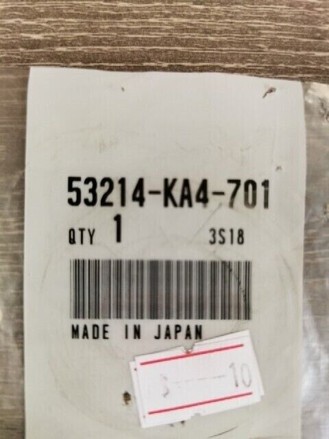 NOS HONDA ATC250R 1985 - 1987 CB1000R 2009 DUST SEAL 53214-KA4-701 H101