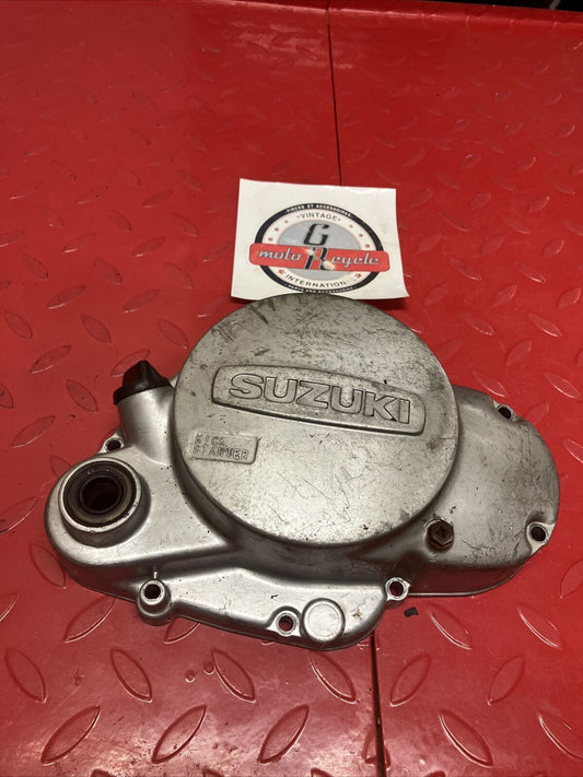 Suzuki RV125 1975 right crankcase clutch cover