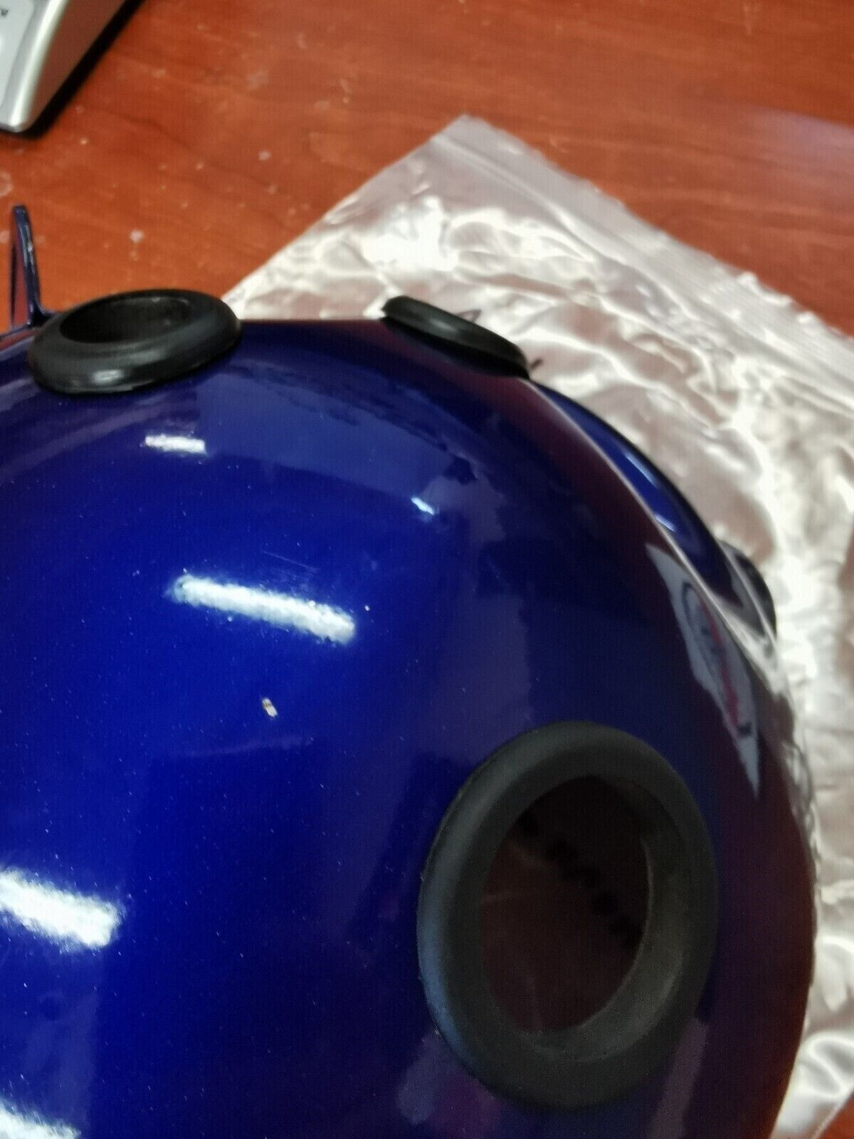 NOS Yamaha HEAD LAMP BODY BIRD BLUE INCOMPLETE SUB 371-84330-61-F8 Y109