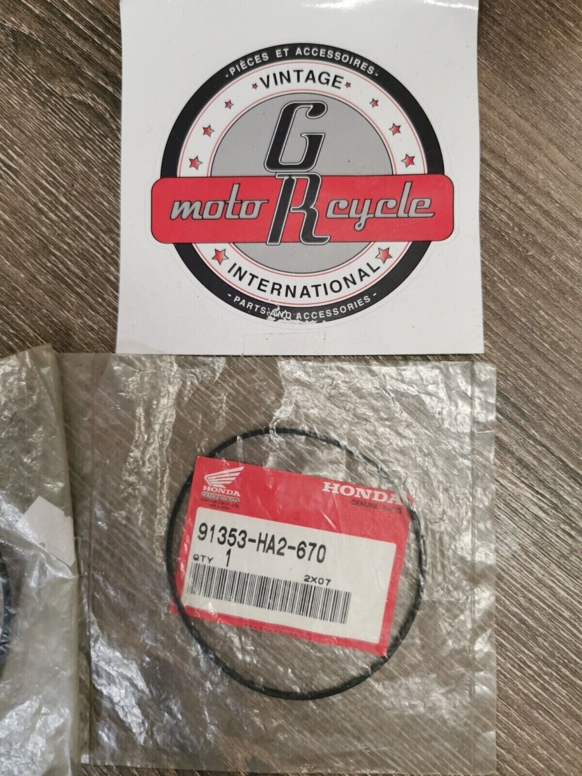 NOS HONDA TRX400EX O RING 91353-HA2-670 H58