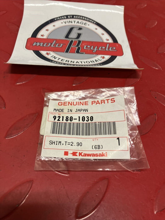 NOS KAWASAKI SHIM T=2.90 92180-1030 K15