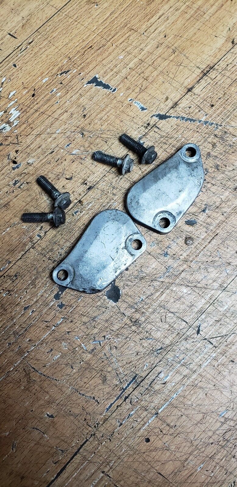 CR250R 1988 cylinder power exhaust valve upper cover 1988 - 1991 12111-KS7-830