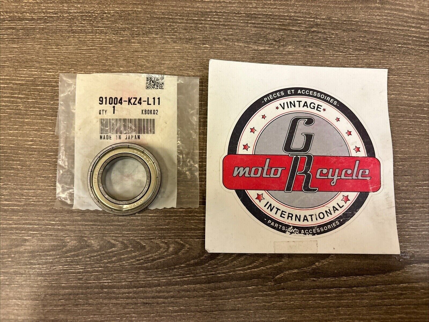 NOS Honda 2001 - 2007 CR125 R RADIAL BALL BEARING (6905Z) 91004-KZ4-L11 H128