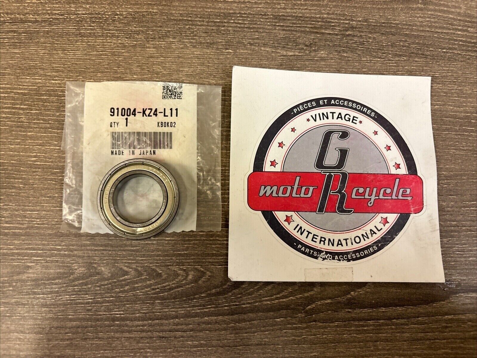 NOS Honda 2001 - 2007 CR125 R RADIAL BALL BEARING (6905Z) 91004-KZ4-L11 H128