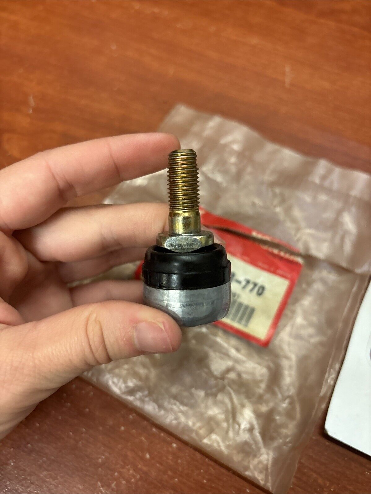 NOS Honda 1987 TRX250 JOINT BALL LEFT HAND THREAD 53158-HA8-770 H145