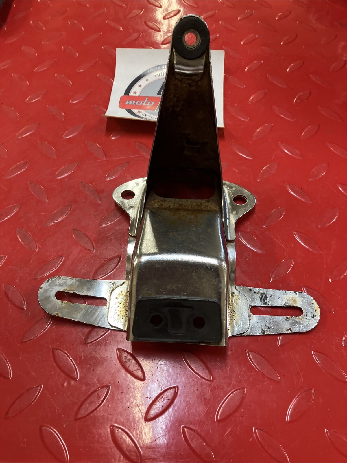 Yamaha RD400 1977 taillight tail light lamp license plate bracket holder 1976