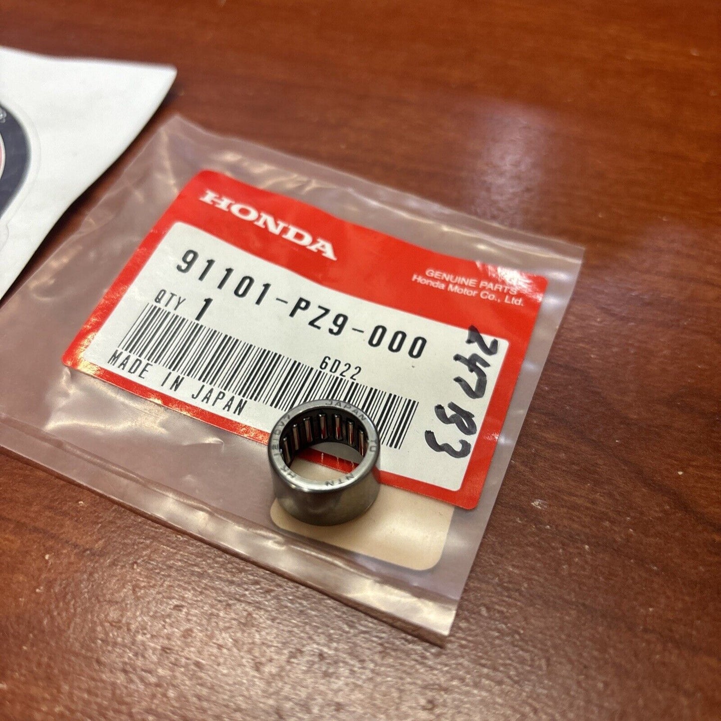 NOS Honda CBR250R CBR600RR CR250R NEEDLE BEARING 12X16X10 91101-PZ9-000 H162