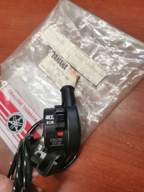 NOS Yamaha RX50 XT125 XT200 HANDLE SWITCH 15A-83976-00-00 Y164