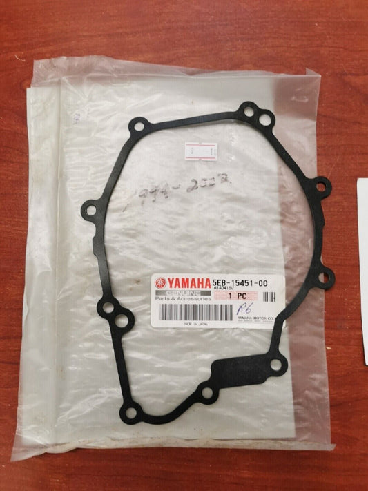 NEW NOS Yamaha 1999-2002 YZFR6 YZF-R6 CRANKCASE COVER GASKET 5EB-15451-00-00 Y73