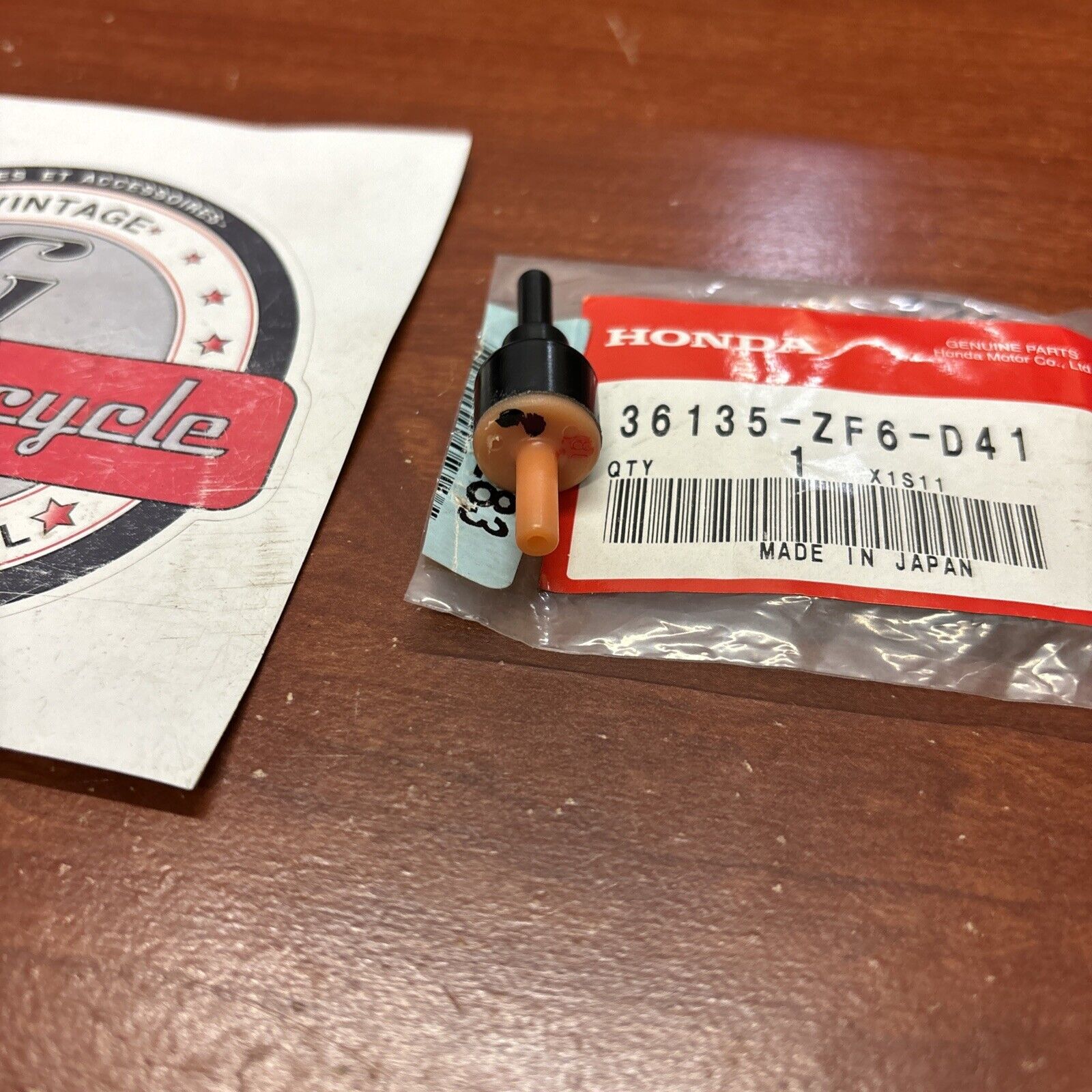 NOS Honda GX240 GX270 GX340 GX390 DASHPOT CHECK VALVE 36135-ZF6-D41 H167