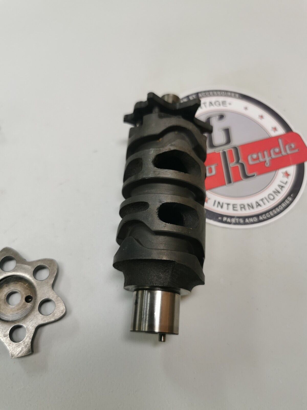 Honda XL250R 1984 transmission gearshift gear shift drum cam arm stopper lever 2