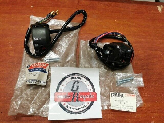 NOS Yamaha HANDLE SWITCH 584-83963-00-00 & 584-83973-01-00 SUB 1H7-83973-10 Y115