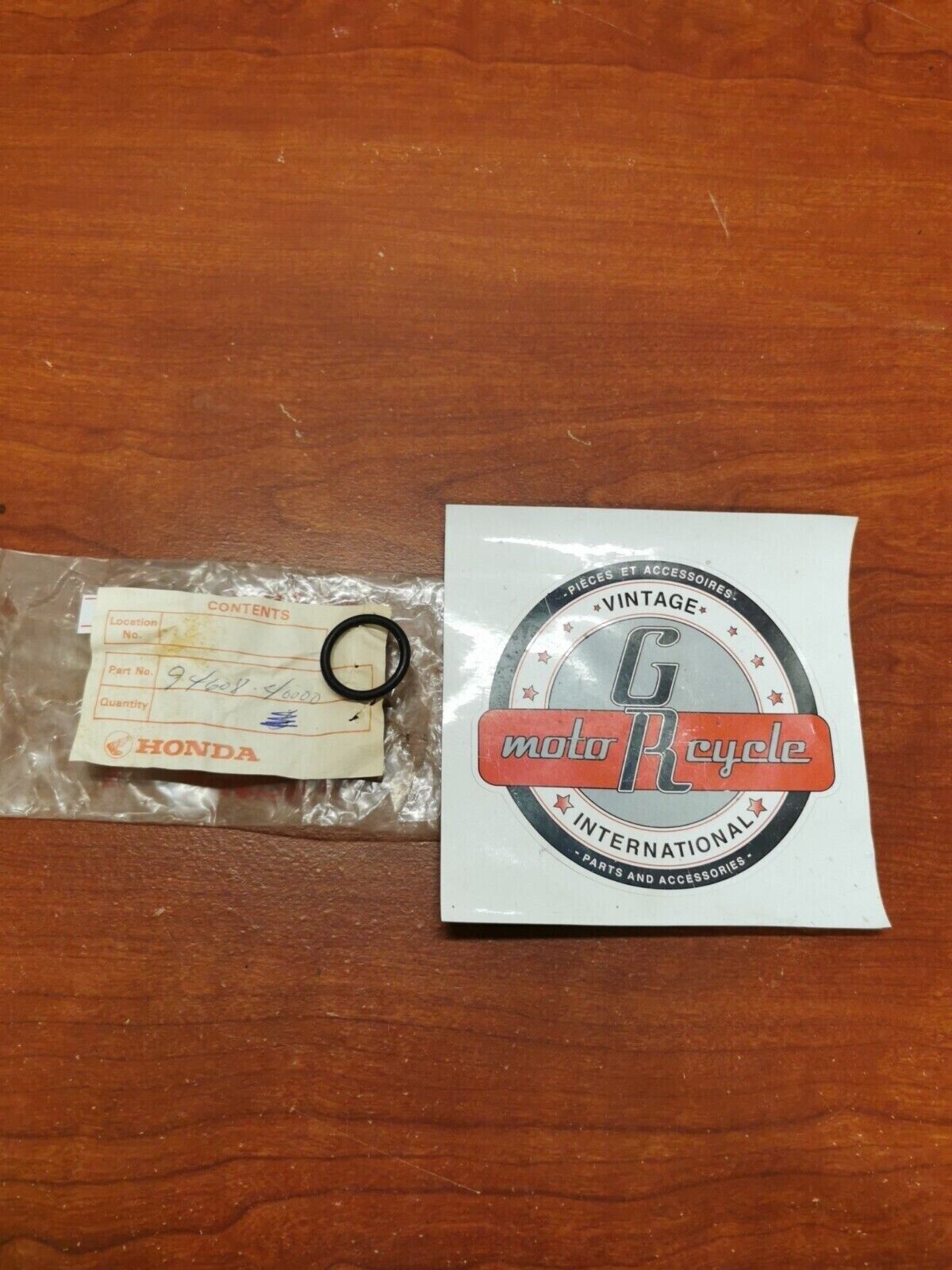 NOS Honda CB400 CB500 CB550 CB650 CB750 CB900 O-RING (19.4X2.8) 94608-40000 H64