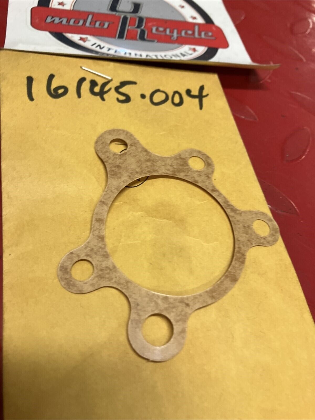 NOS KAWASAKI OIL PUMP COVER GASKET 16145-004 K21