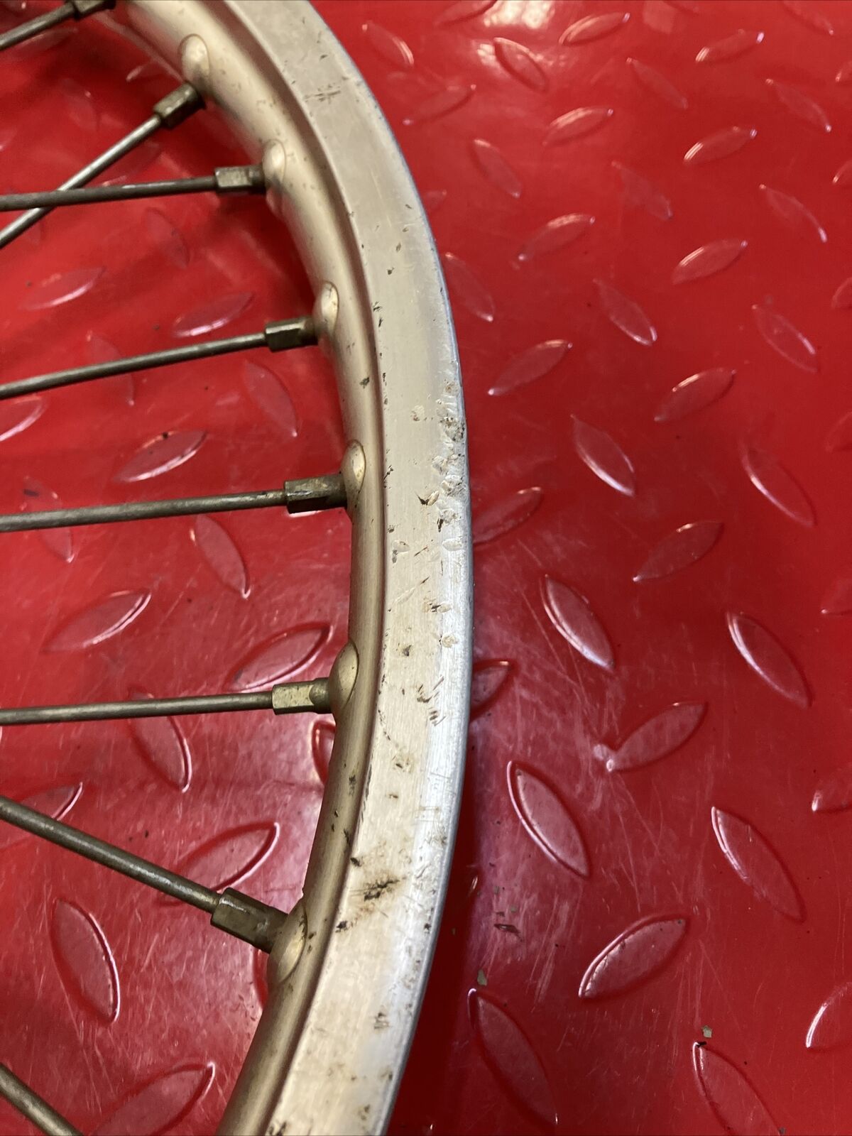 Honda CR250R 1988 front wheel hub rim CR125R CR500R 446A5-KS6-830