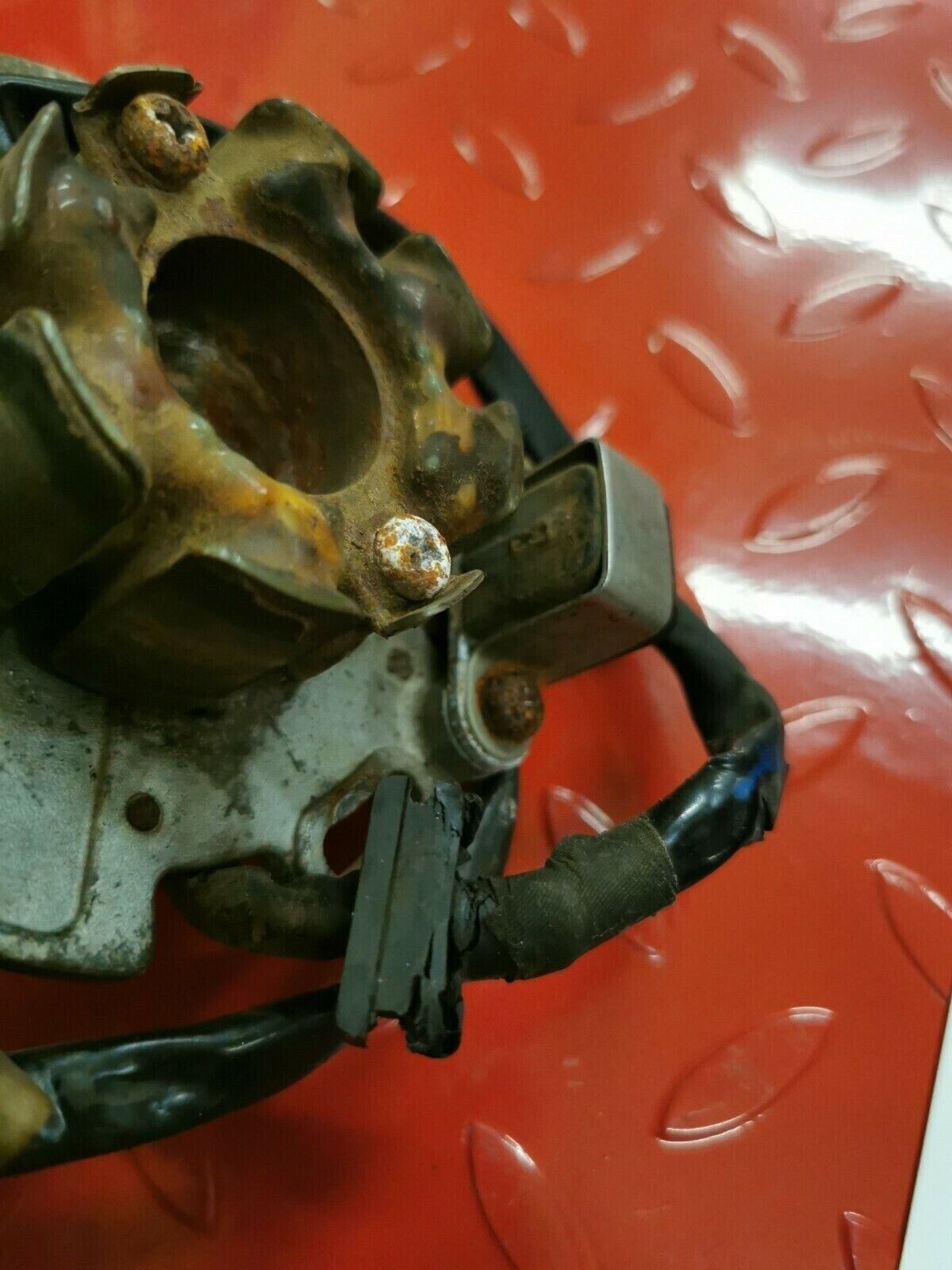 Suzuki RM125 1991 stator magneto alternator generator 1989 1990 TESTED GOOD